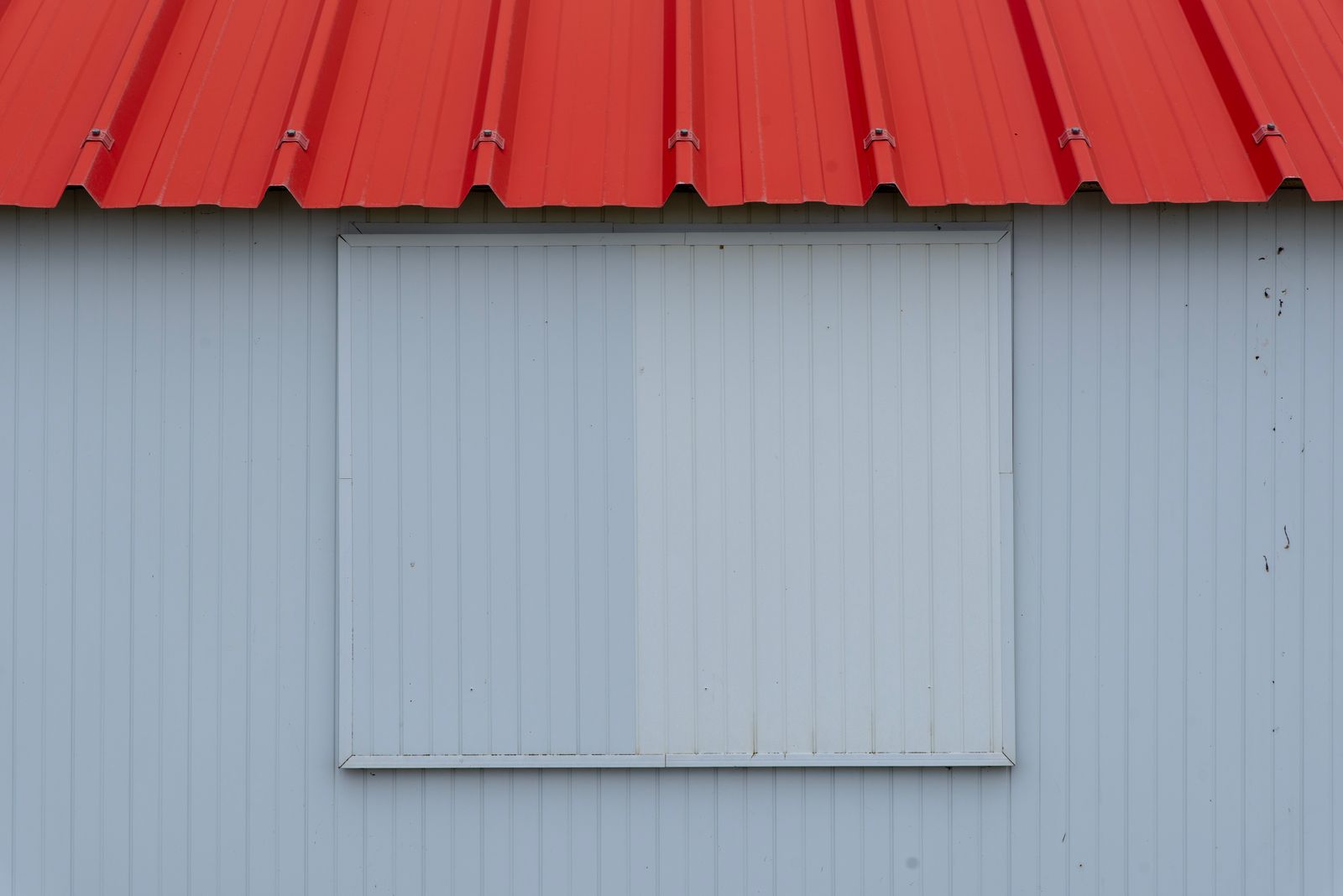 Détail d’un habillage de toiture